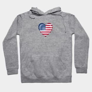 American Heart Flag Hoodie